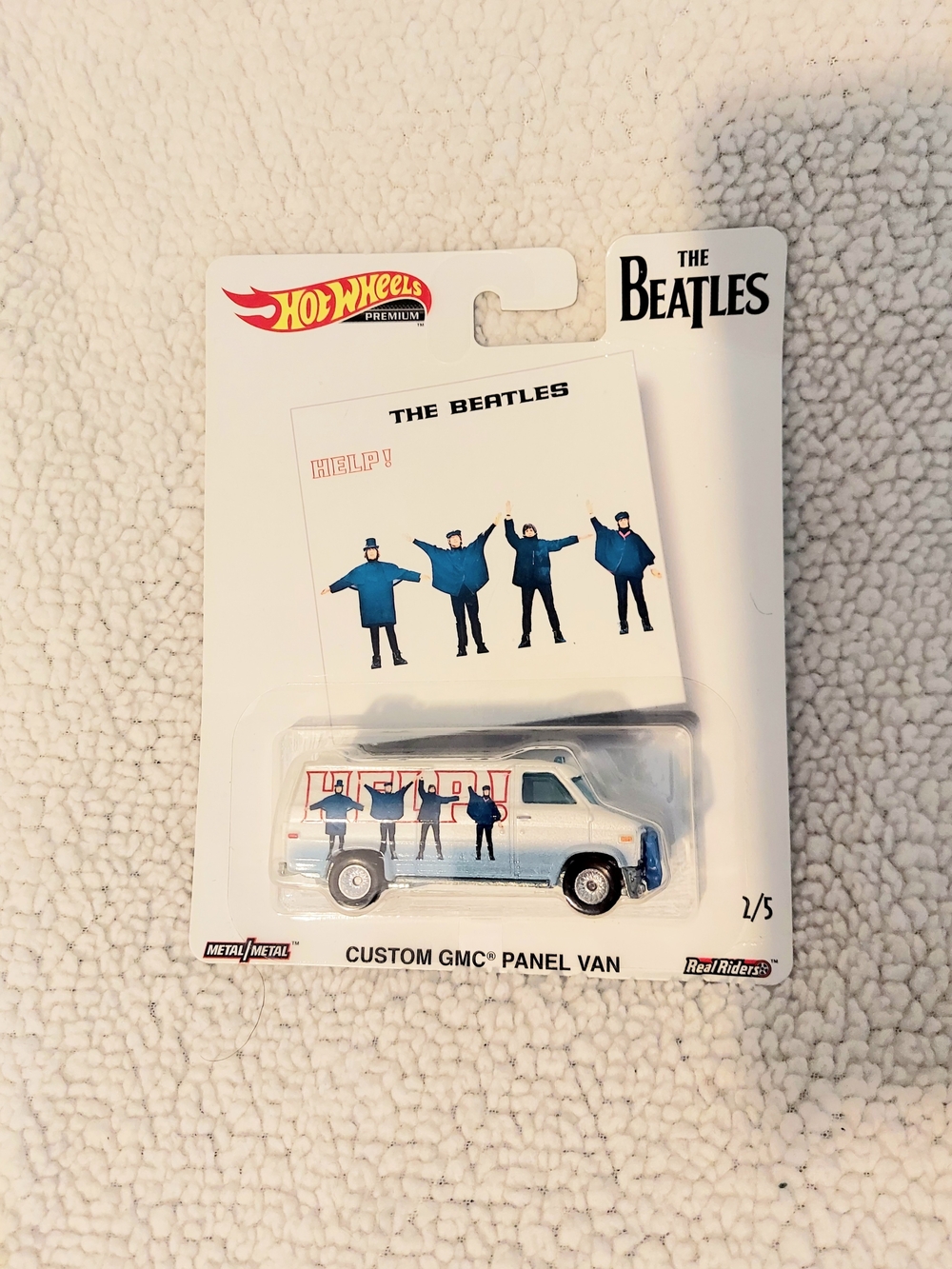 Hot Wheels The Beatles "Help!" Custom GMC Van Memorabilia Collectors NWT Preppy